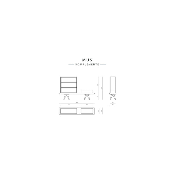MUS Komplemente, Element - Regal